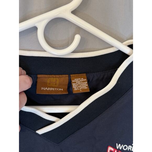 Harriton Champions 2007 WS Boston Red Sox Windbreaker Jacket Size L MLB Pullover - Picture 5 of 6